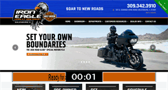 Desktop Screenshot of ironeaglehd.com